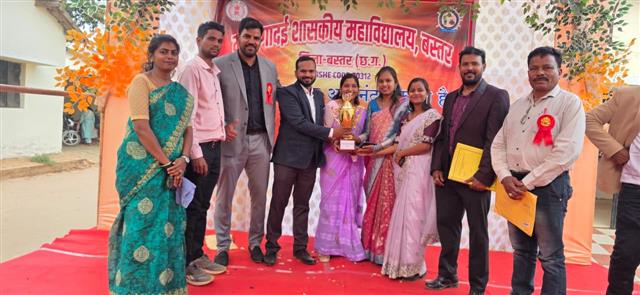 वार्षिक उत्सव कार्यक्रम माँ गंगादई शास. महाविद्यालय बस्तर (छ. ग.)